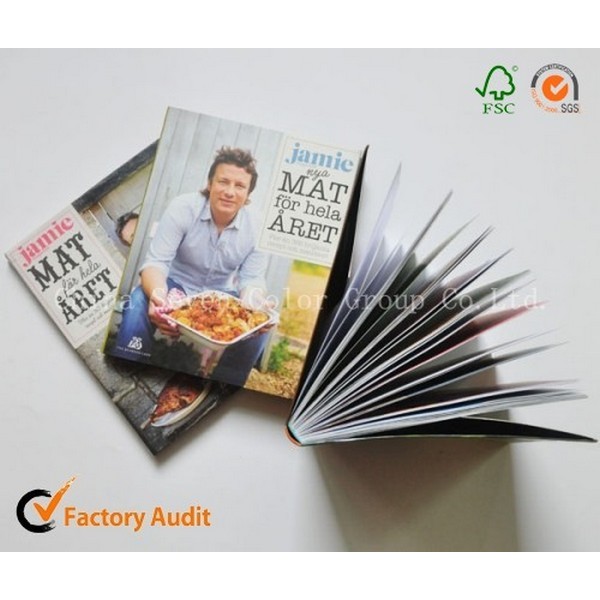 Saddle Stitched Cook Book Printing Supplier